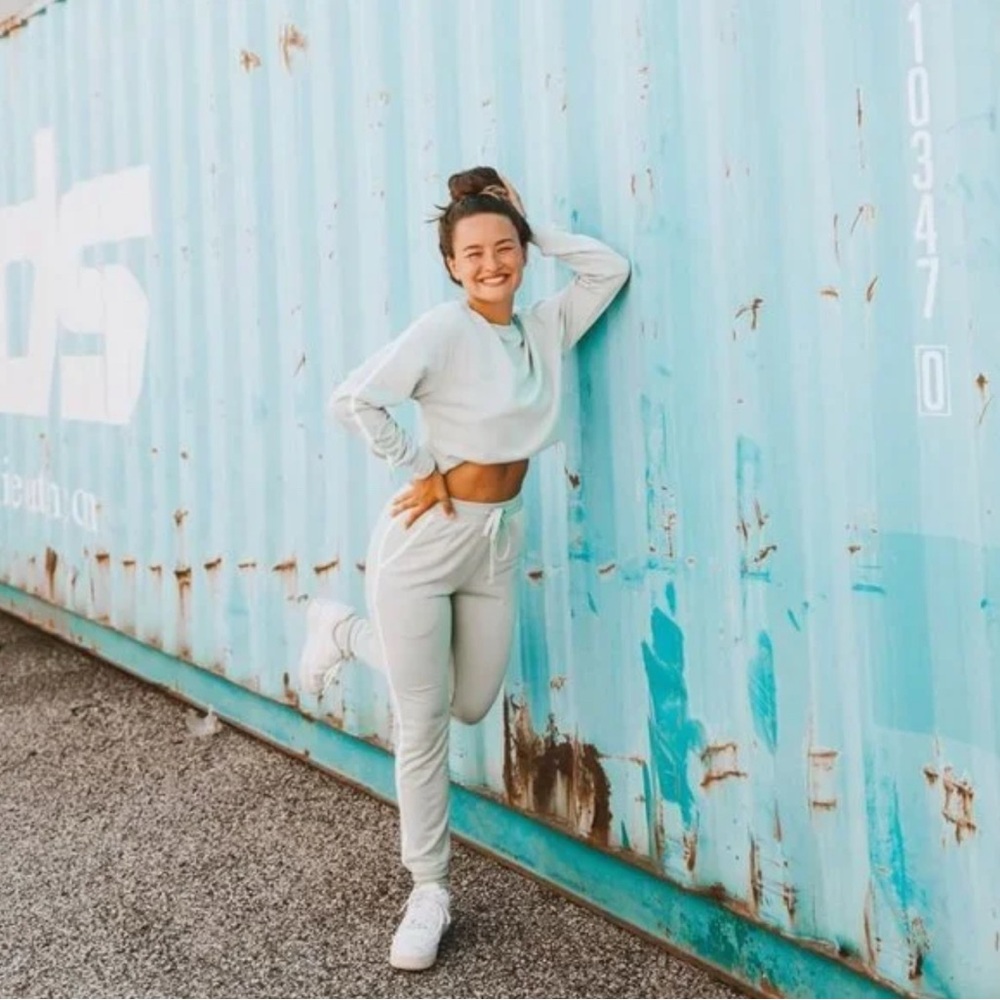 Mint Sweater Set